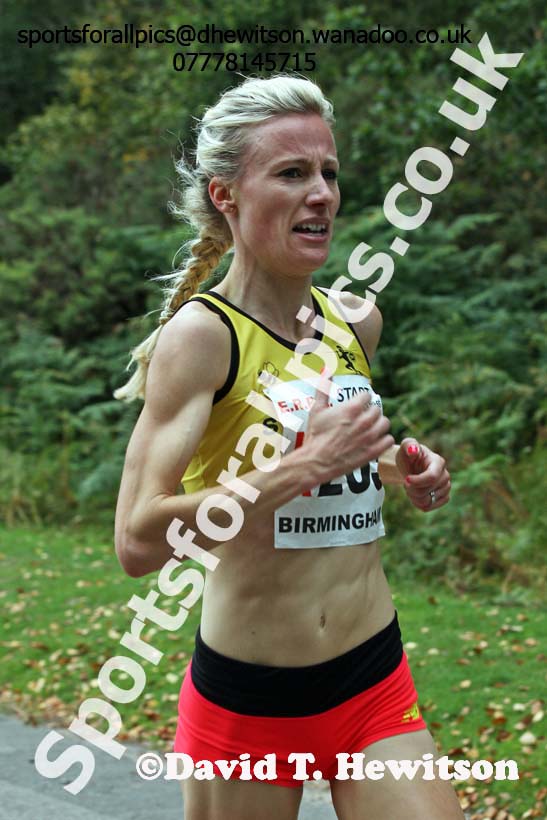 Senior womens 4 stage road relay, English National 6 and 4 Stage Road Relays, Sutton Park, Birmingham. Photo: David T. Hewitson/Sports for All Pics
